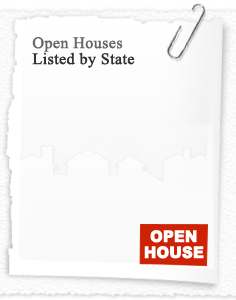 Open Houses listed by state