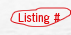 Listing #